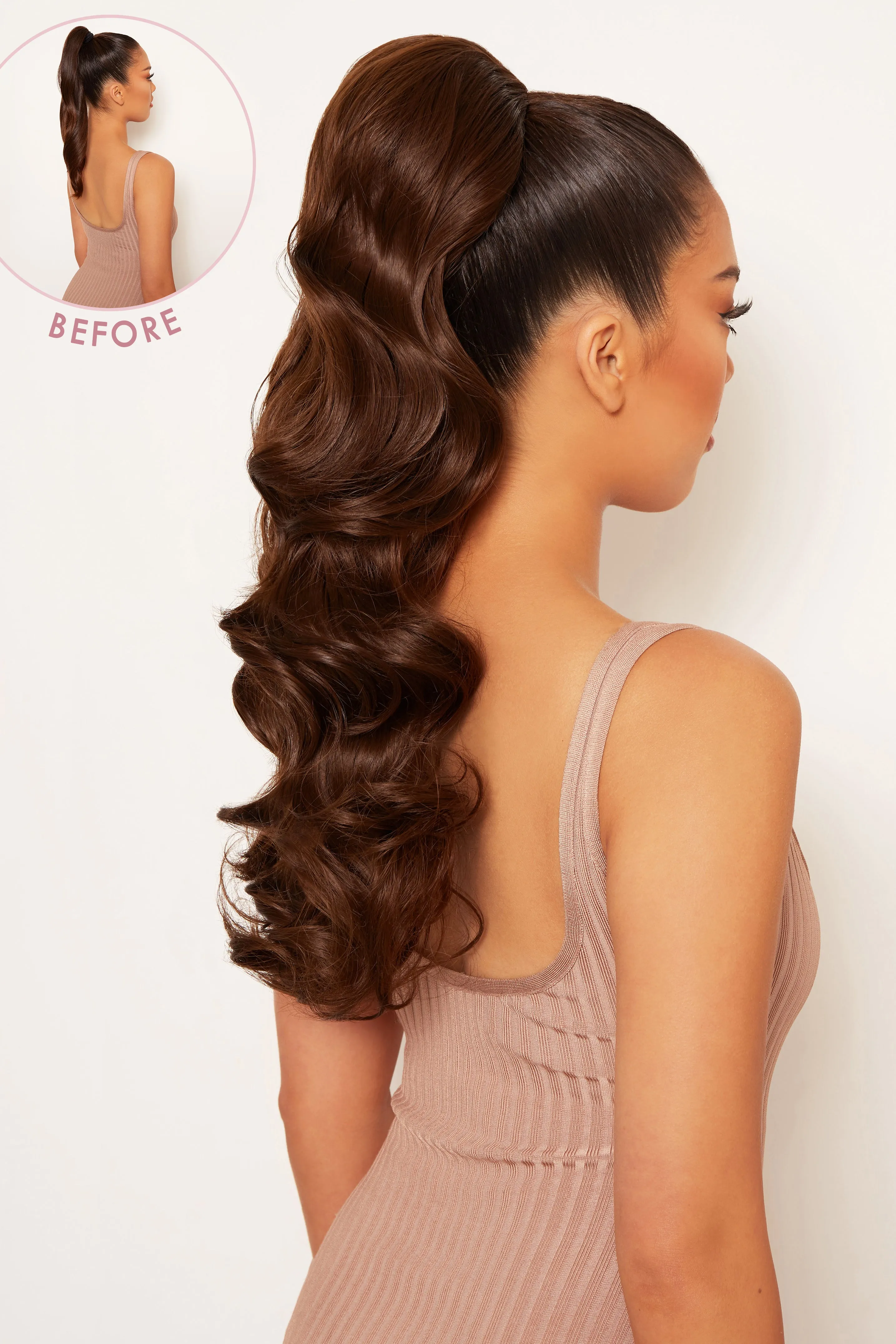 Curly Glam 22" Drawstring Ponytail