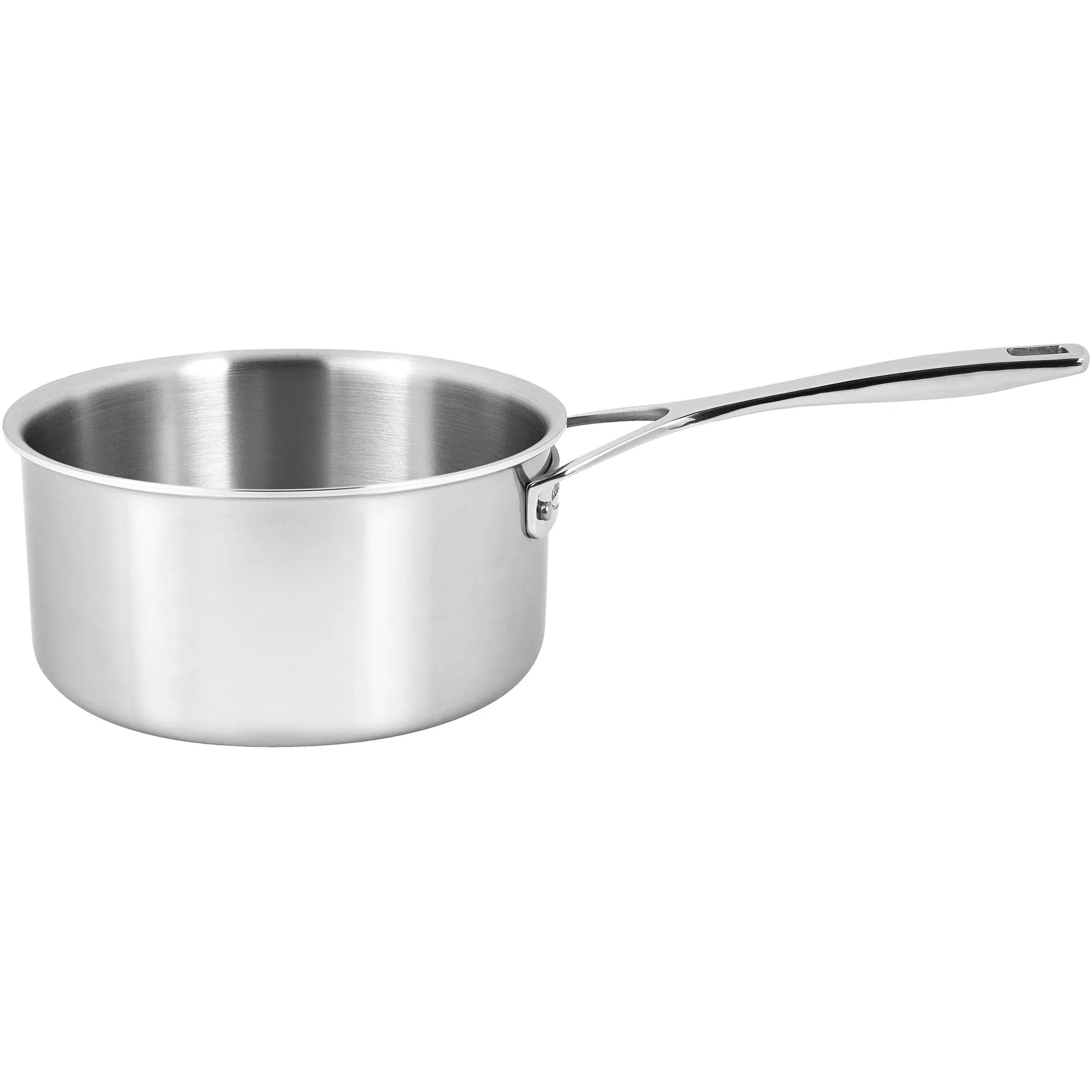 Demeyere Essential 5-ply 3-qt Stainless Steel Saucepan with Lid