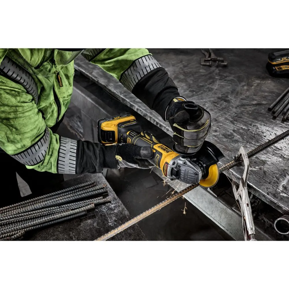 DeWalt DCG410VSB 20V Max* XR Brushless Cordless 4-1/2" - 5" Variable Speed Paddle Switch Grinder (Tool Only)