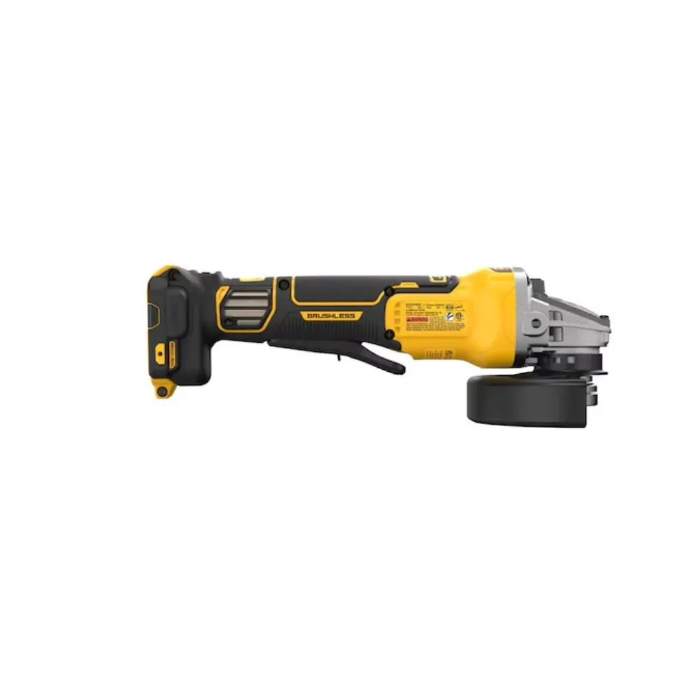 DeWalt DCG410VSB 20V Max* XR Brushless Cordless 4-1/2" - 5" Variable Speed Paddle Switch Grinder (Tool Only)