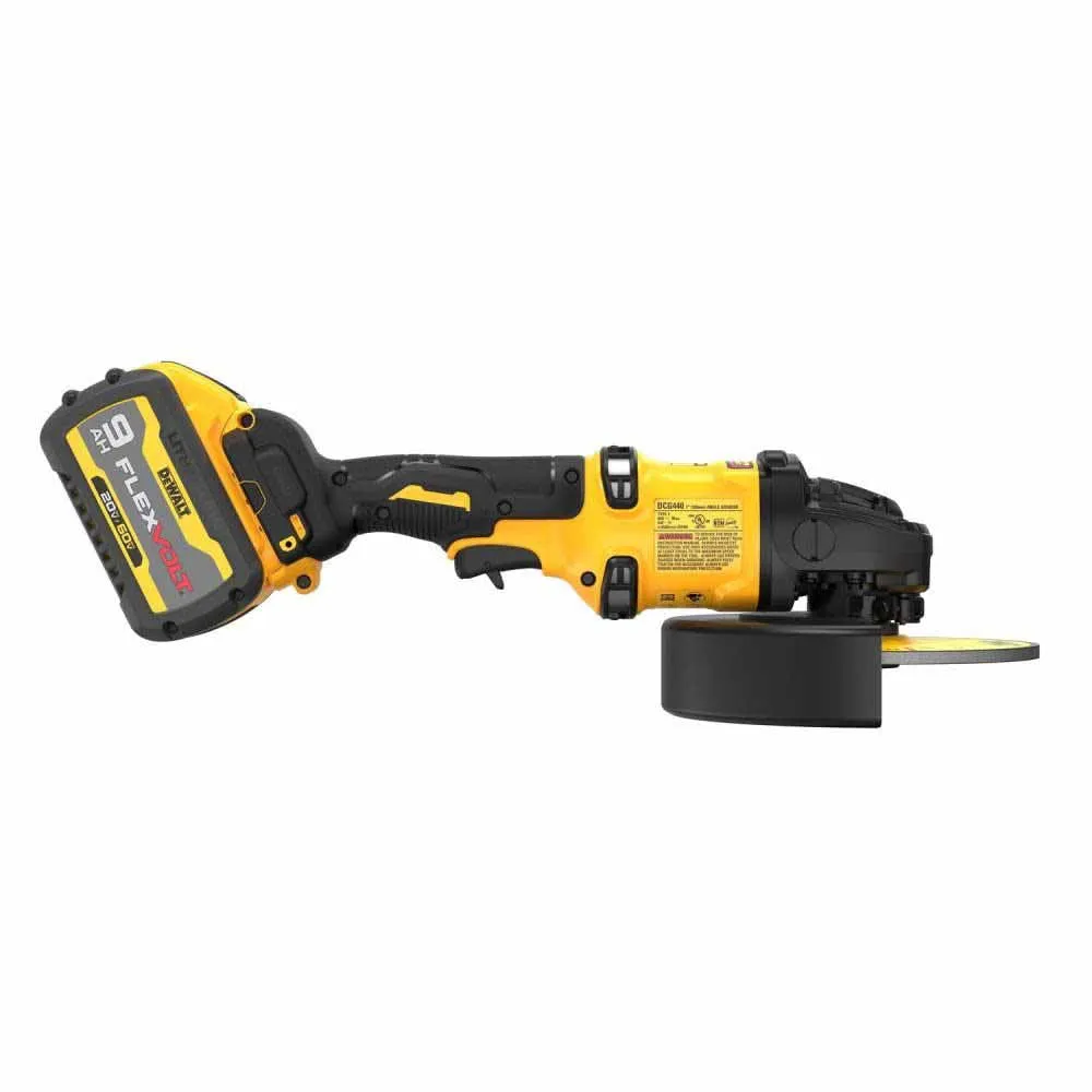 DeWalt DCG440X2 60V MAX* 7 in. Brushless Cordless Grinder with Kickback Brake Kit