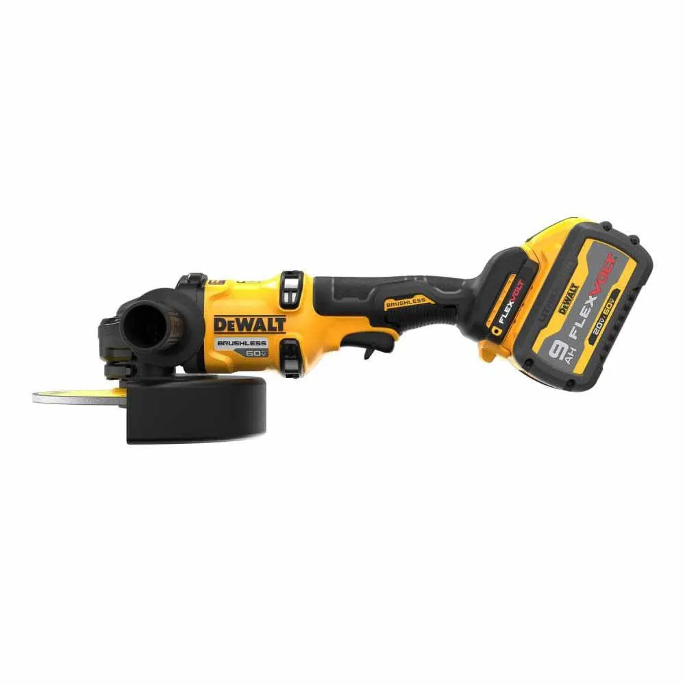 DeWalt DCG440X2 60V MAX* 7 in. Brushless Cordless Grinder with Kickback Brake Kit