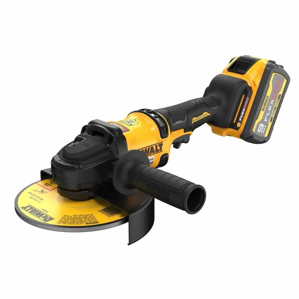 DeWalt DCG440X2 60V MAX* 7 in. Brushless Cordless Grinder with Kickback Brake Kit