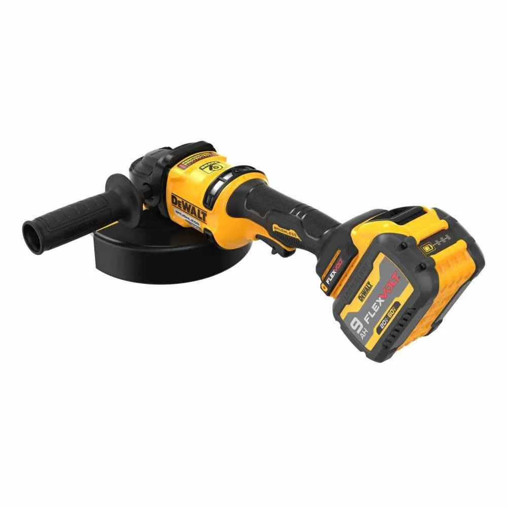 DeWalt DCG440X2 60V MAX* 7 in. Brushless Cordless Grinder with Kickback Brake Kit