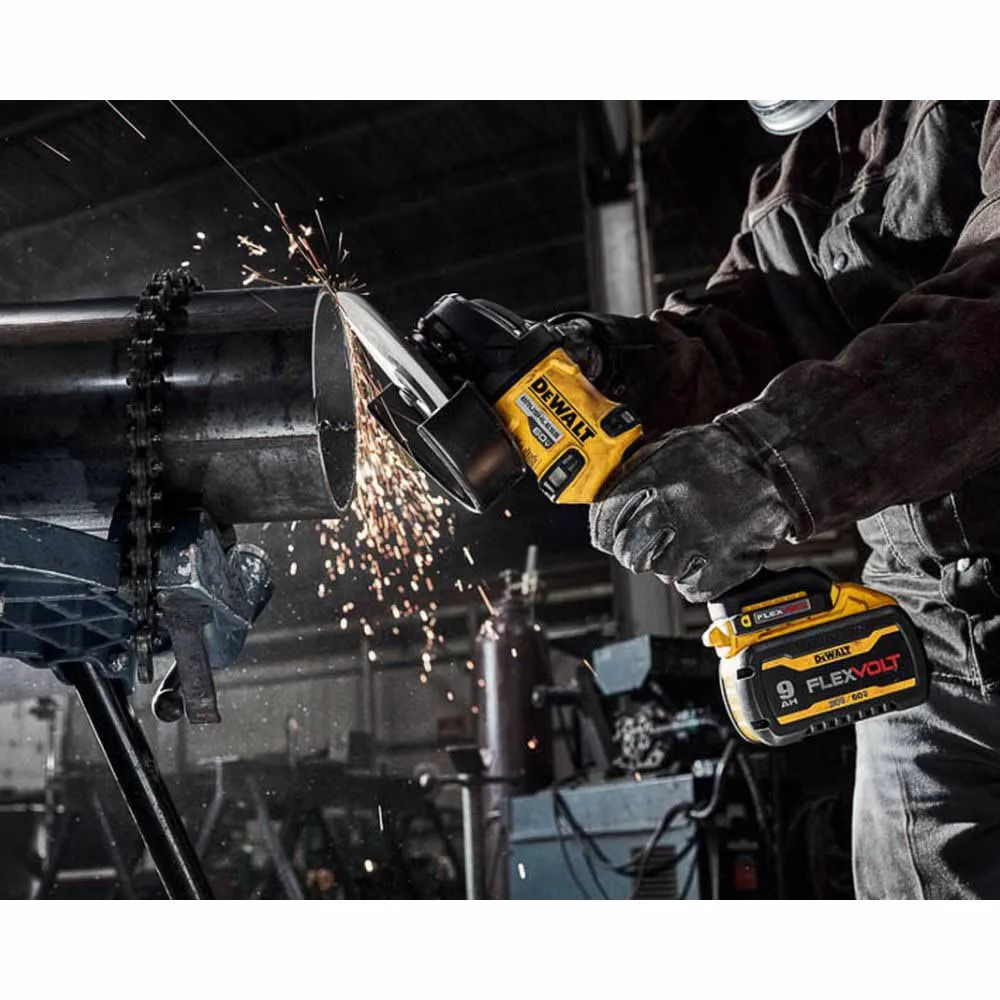 DeWalt DCG440X2 60V MAX* 7 in. Brushless Cordless Grinder with Kickback Brake Kit