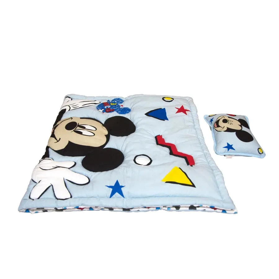 Disney Mickey Mouse Baby Comforter   Pillow Set