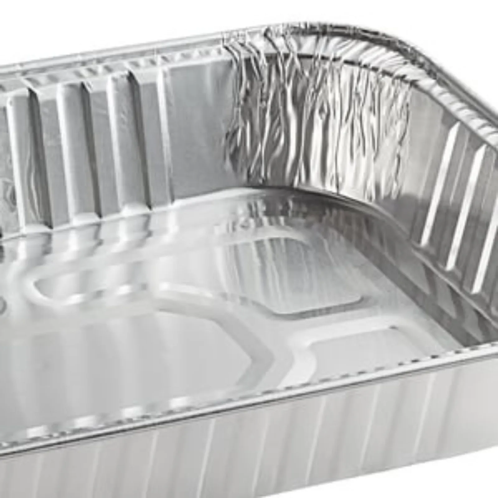 Disposable Aluminum Large 17 X 12.5 X 3.19 inches Rectangular Roaster