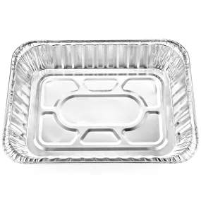 Disposable Aluminum Large 17 X 12.5 X 3.19 inches Rectangular Roaster