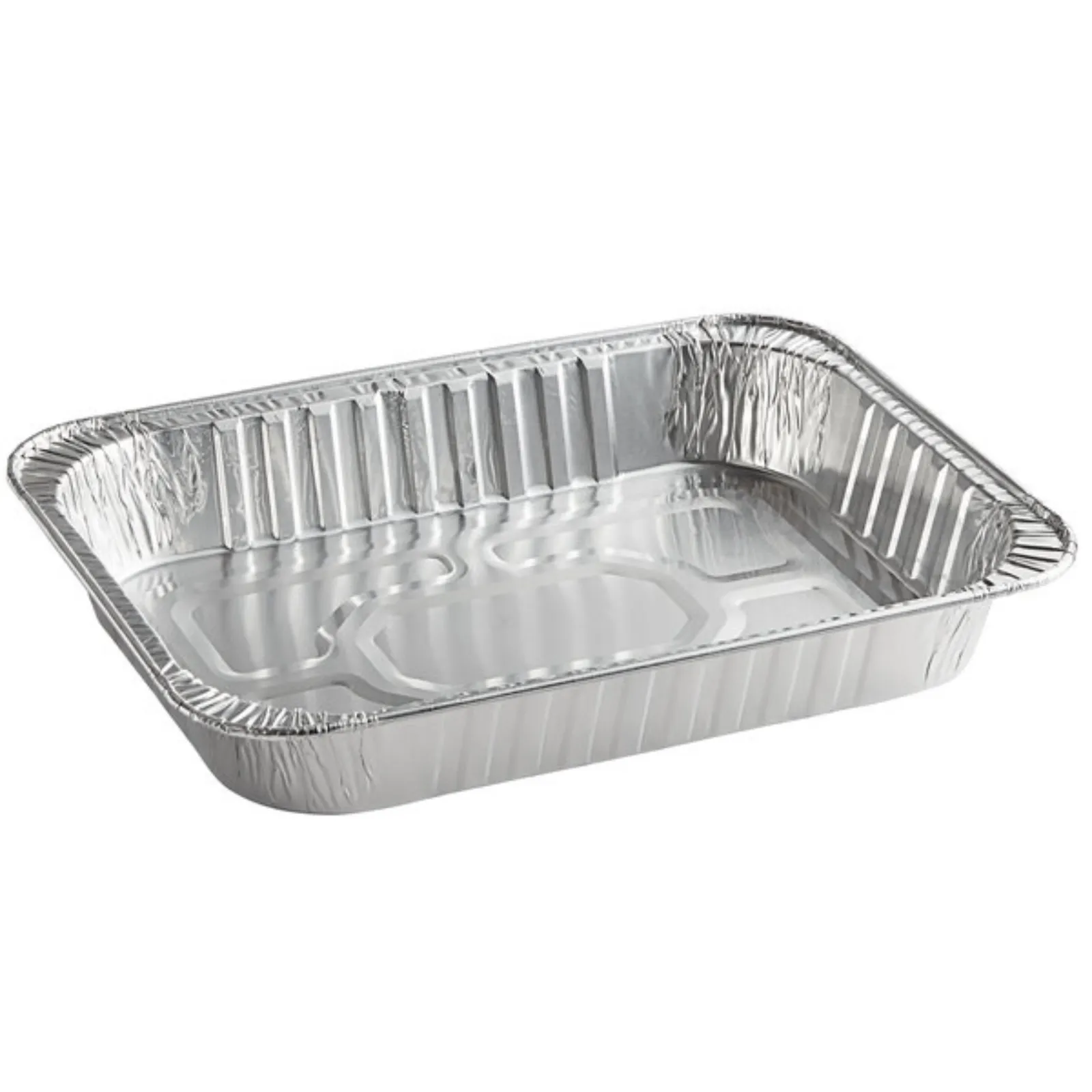 Disposable Aluminum Large 17 X 12.5 X 3.19 inches Rectangular Roaster