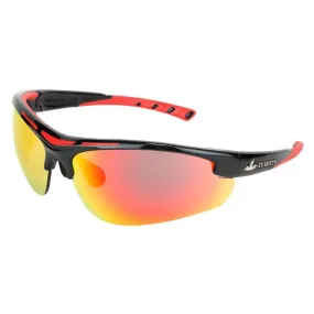 DM122R MCR Safety Dominator DM2 Series Safety Glasses, Fire Mirror Lens