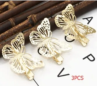 Double Gold Leaves Hairbands Wedding Headpiece Bridal Hair Accessories Wedding