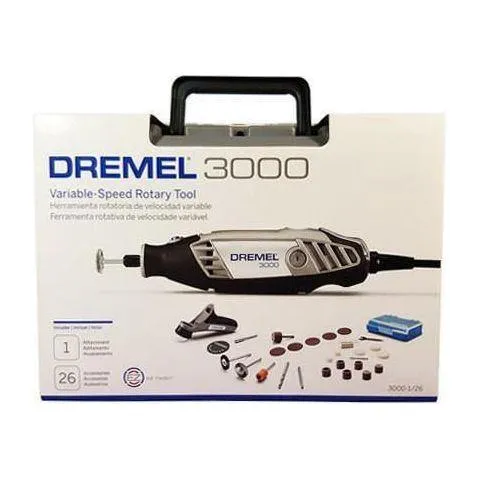 Dremel 3000 1/26 Rotary Tool Intermediate Kit