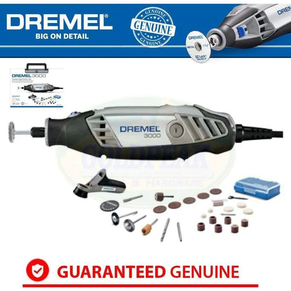 Dremel 3000 1/26 Rotary Tool Intermediate Kit