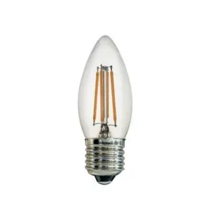 E27 4.5w Filament Candle Bulb 3000K Dimmable Bright Star