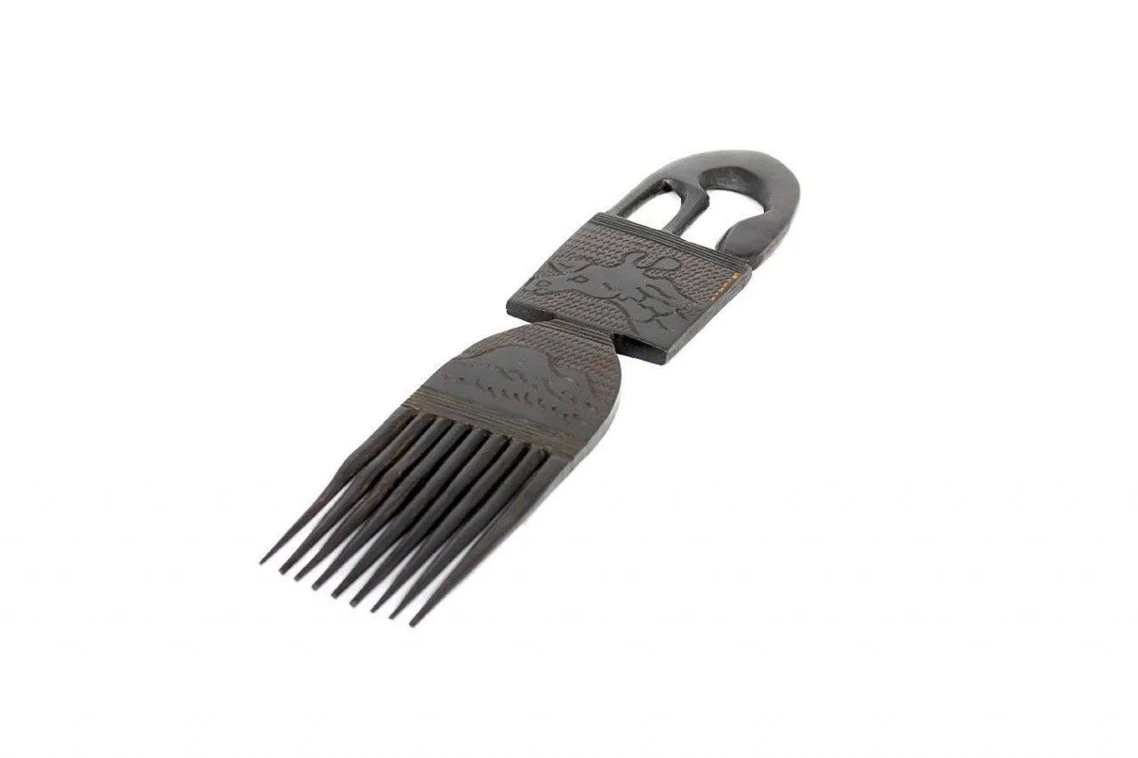 Ebony Traditional Afro Combs