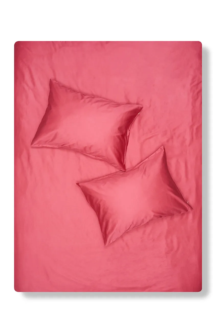 Egyptian Cotton Sateen Bedding in Magenta Color