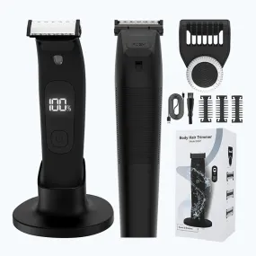 Electric Beard Trimmer Razor for Men Trim Edge Shave Wet or Dry with