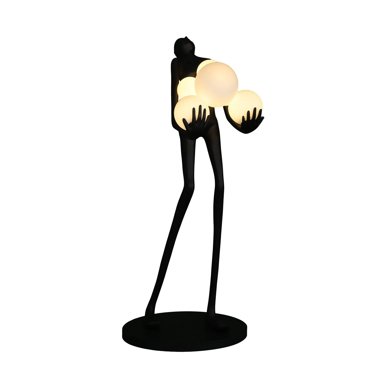 Embrace Sculpture Floor Lamp