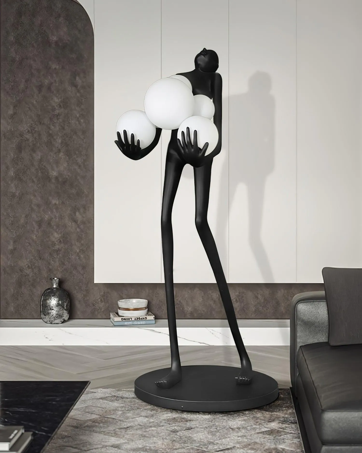 Embrace Sculpture Floor Lamp