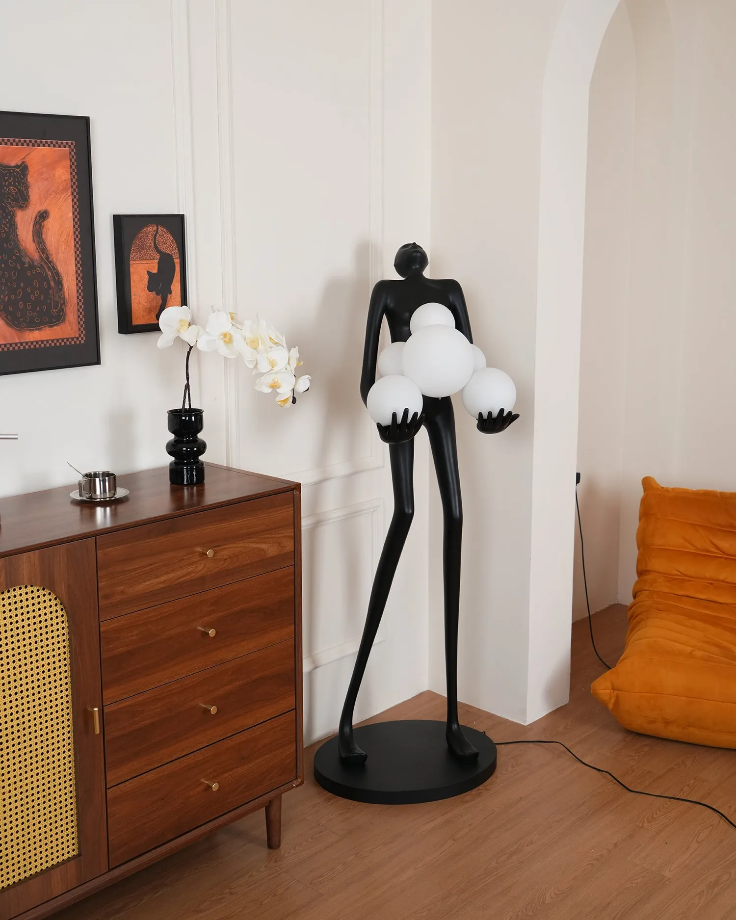 Embrace Sculpture Floor Lamp