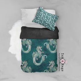 Emerald Dragon Crib and Toddler Bedding Collection