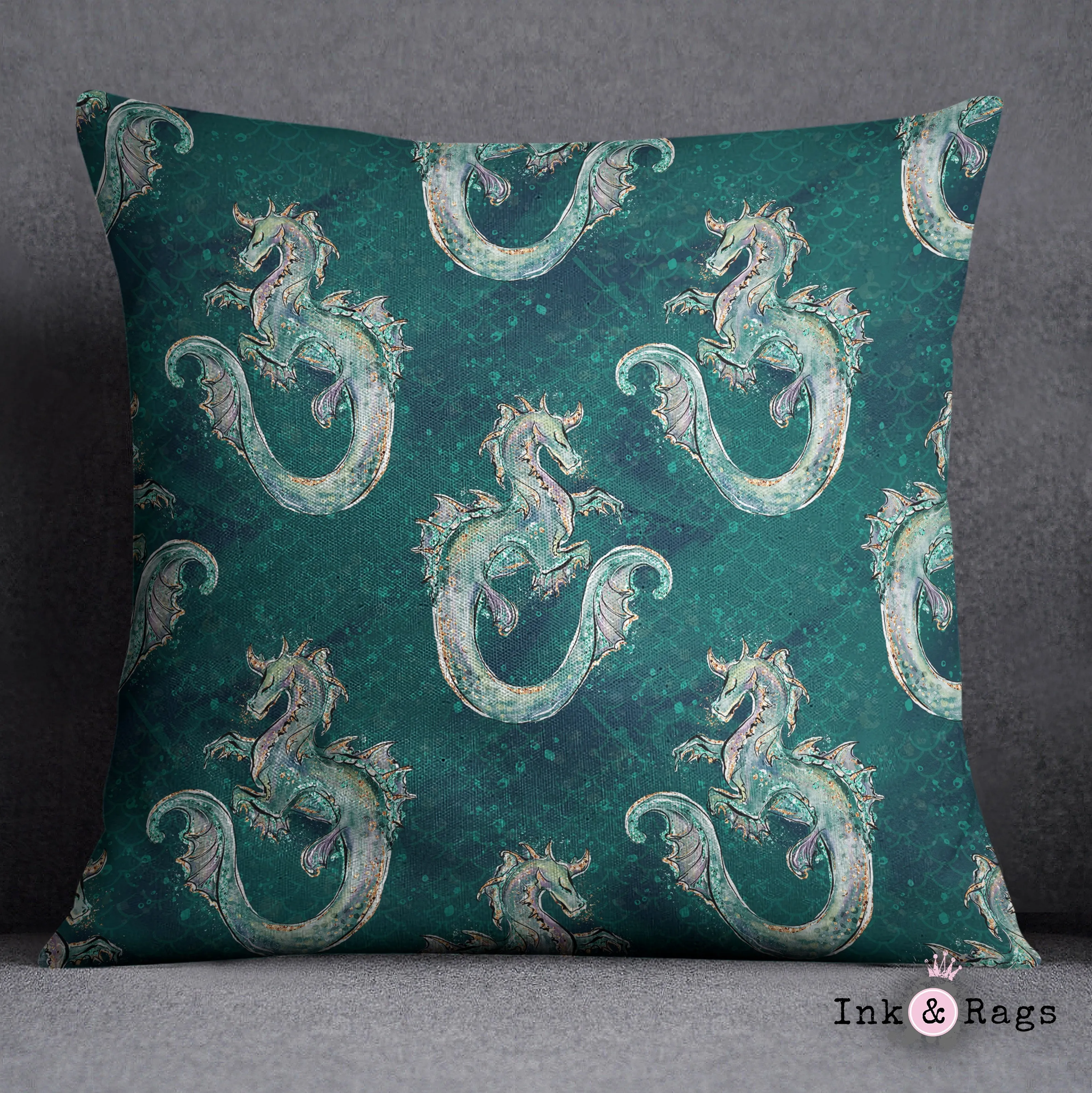 Emerald Dragon Crib and Toddler Bedding Collection