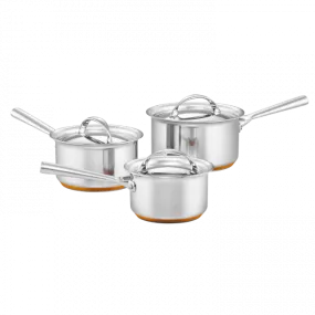 Essteele Per Vita 3 Piece Saucepan Set