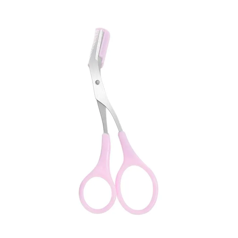 Eyebrow Trimmer Scissor Beauty Products for Women Eyebrow Scissors  with Comb Stainless Steel Makeup Tools Beauty Scissors