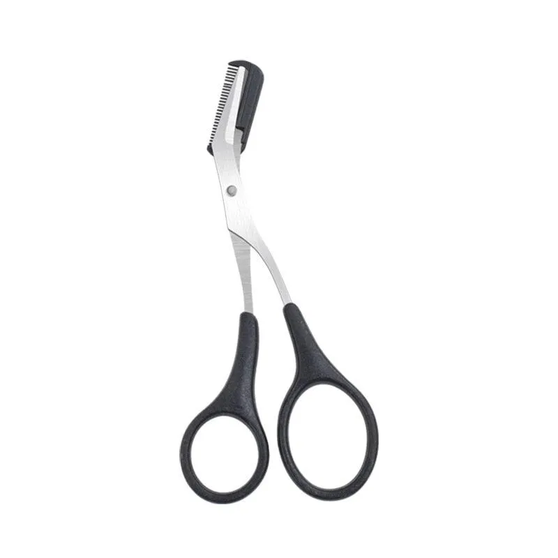 Eyebrow Trimmer Scissor Beauty Products for Women Eyebrow Scissors  with Comb Stainless Steel Makeup Tools Beauty Scissors