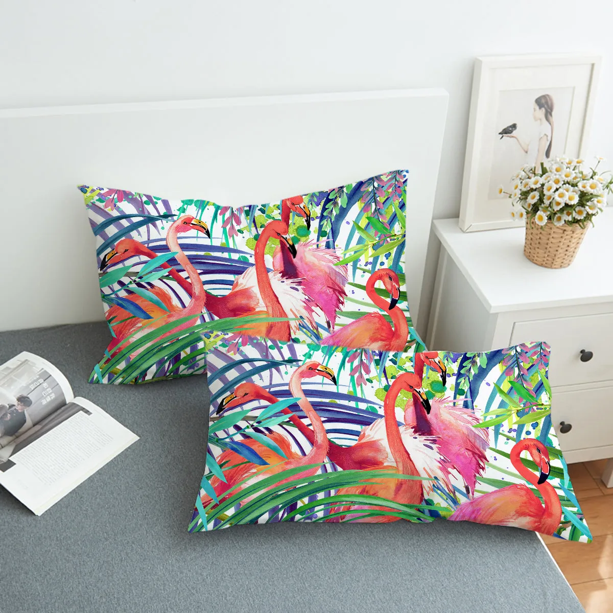 Flamingo Passion Bedding Set