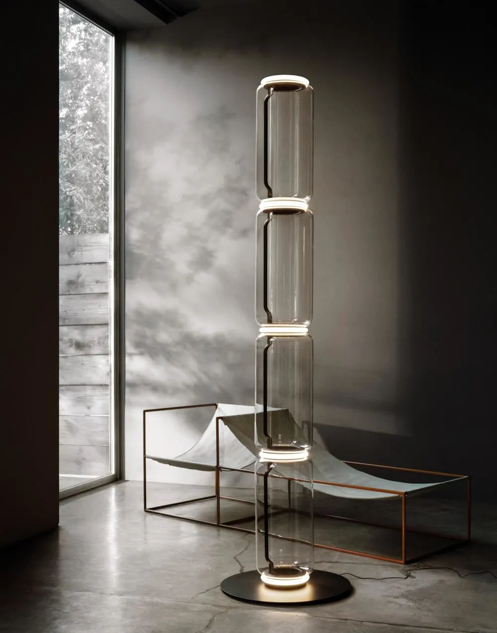 Flos Noctambule Floor Lamp - High Cylinder