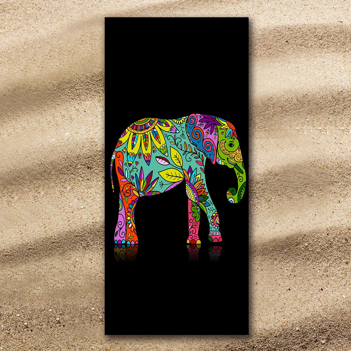 Free Spirit Elephant Extra Large Towel