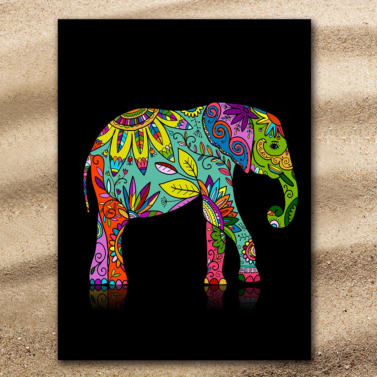 Free Spirit Elephant Extra Large Towel