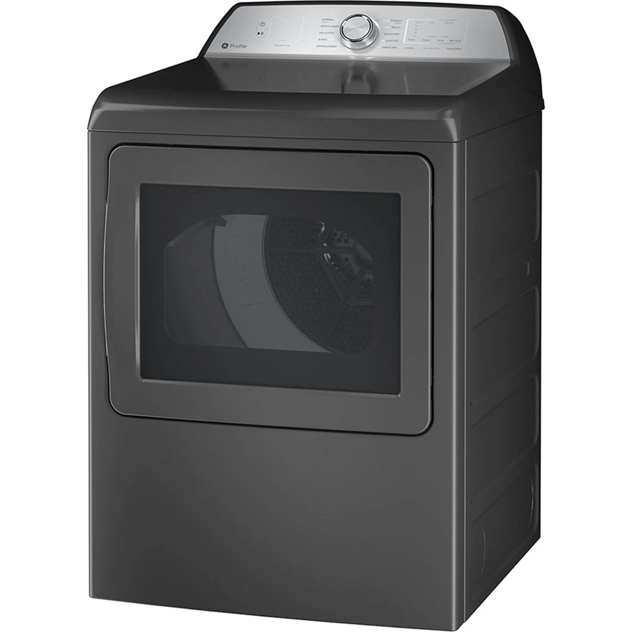 GE Profile 7.4 Cu Ft Electric Dryer Diamond Grey - PTD60EBMRDG