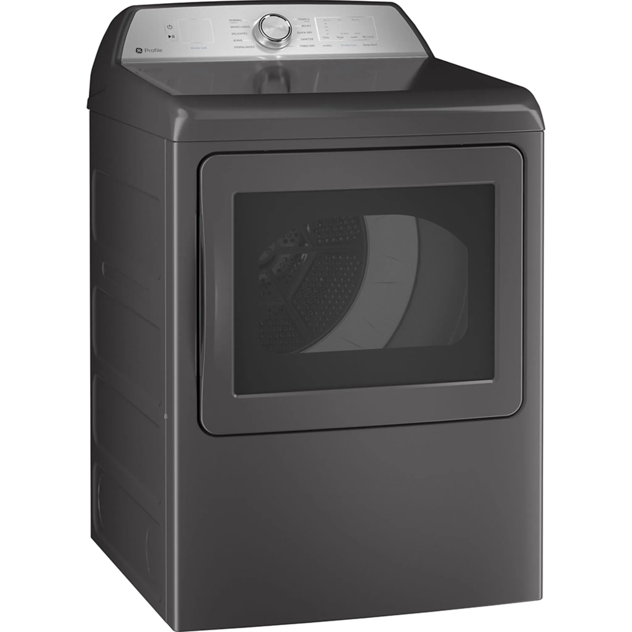 GE Profile 7.4 Cu Ft Electric Dryer Diamond Grey - PTD60EBMRDG