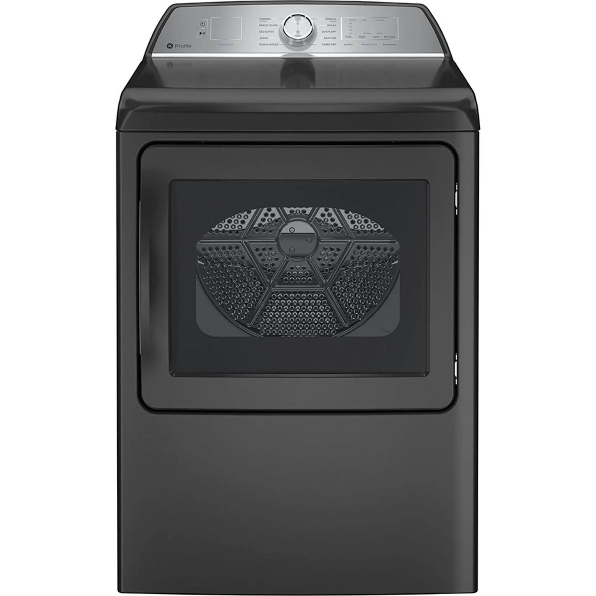 GE Profile 7.4 Cu Ft Electric Dryer Diamond Grey - PTD60EBMRDG