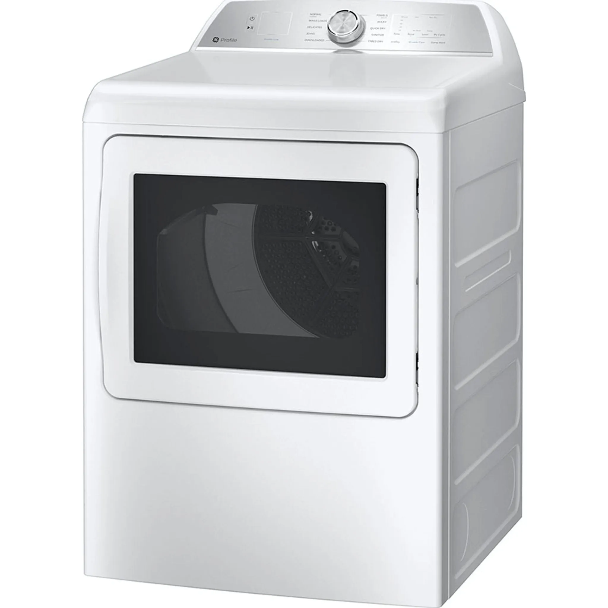 GE Profile 7.4 Cu Ft Electric Dryer White - PTD60EBMRWS