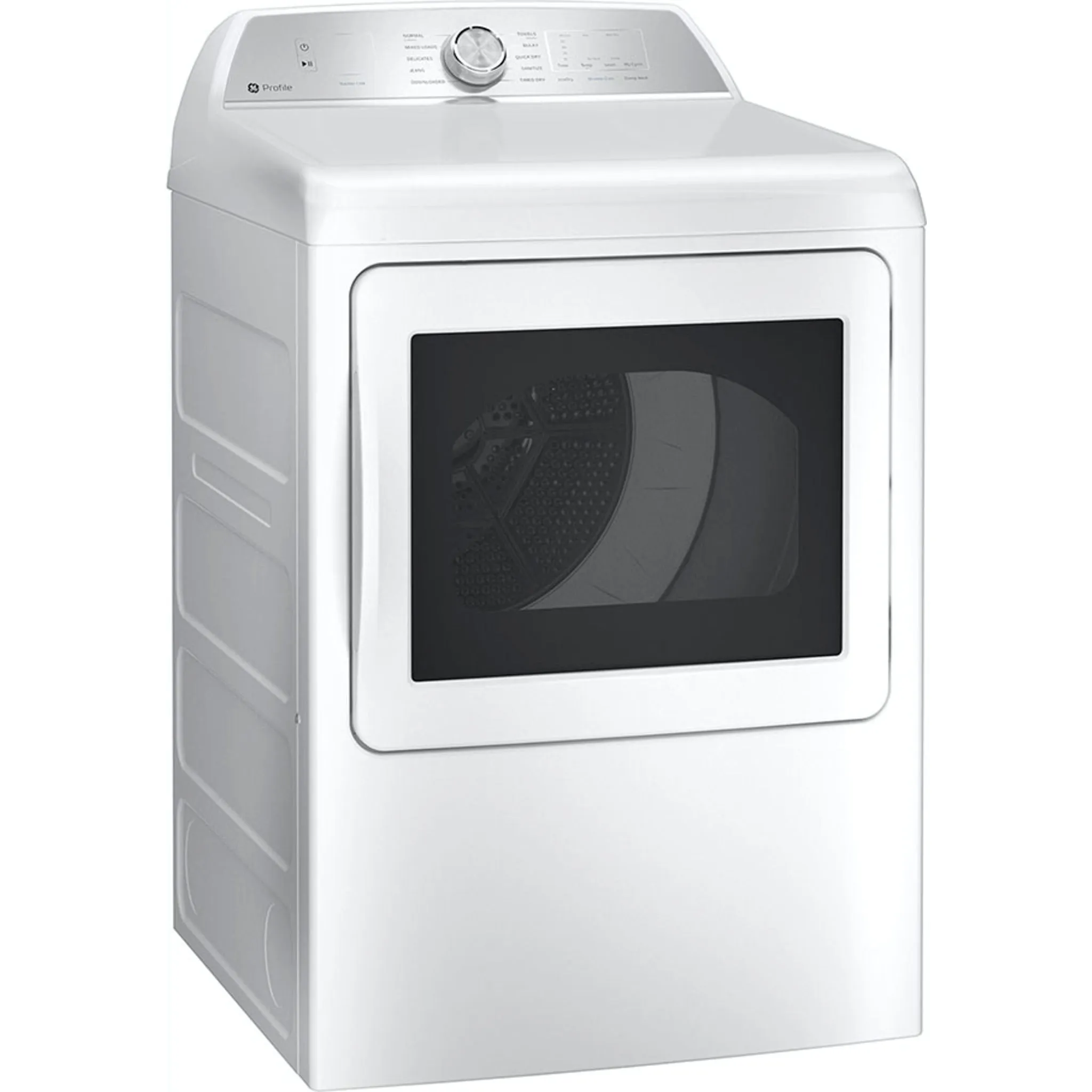 GE Profile 7.4 Cu Ft Electric Dryer White - PTD60EBMRWS