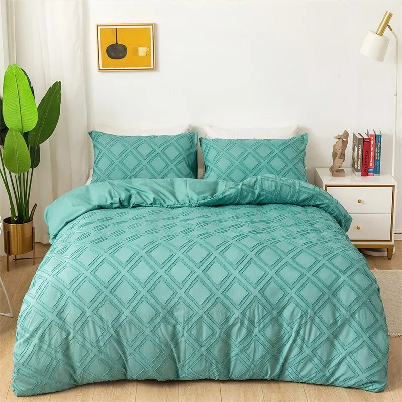 Geometric Cut Flowers Bedding Set