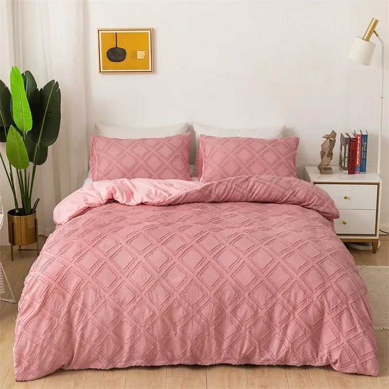 Geometric Cut Flowers Bedding Set