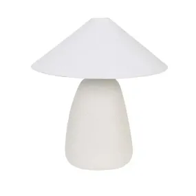 GLOBEWEST LORNE PEBBLE TABLE LAMP