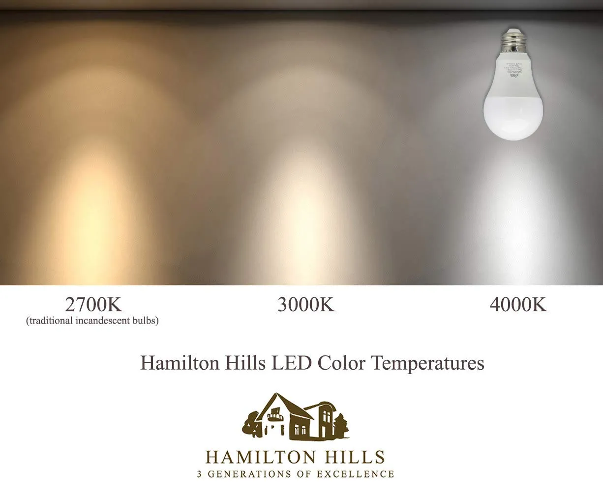 Hamilton Hills Garage Door LED Bulbs | Replacement Lights for Opener Damp Weather