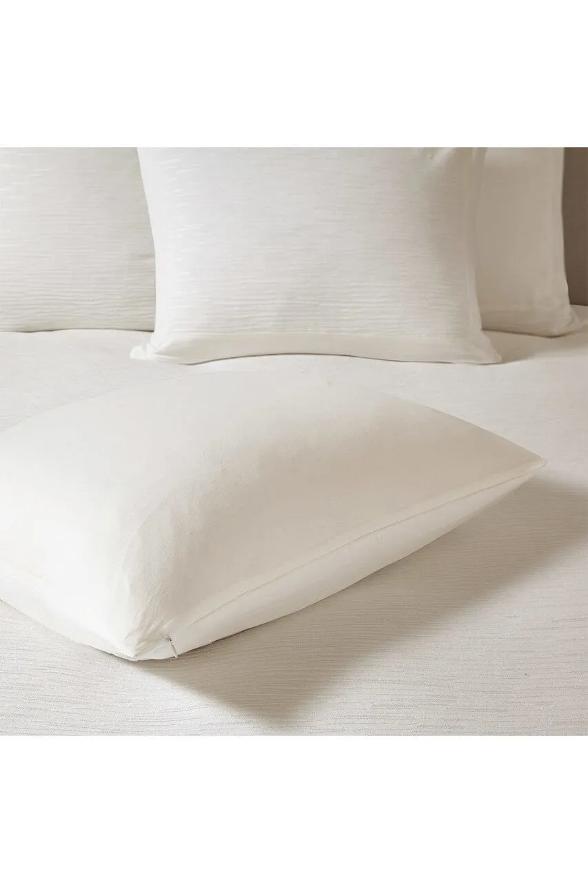 Hanae White Duvet Cover Set