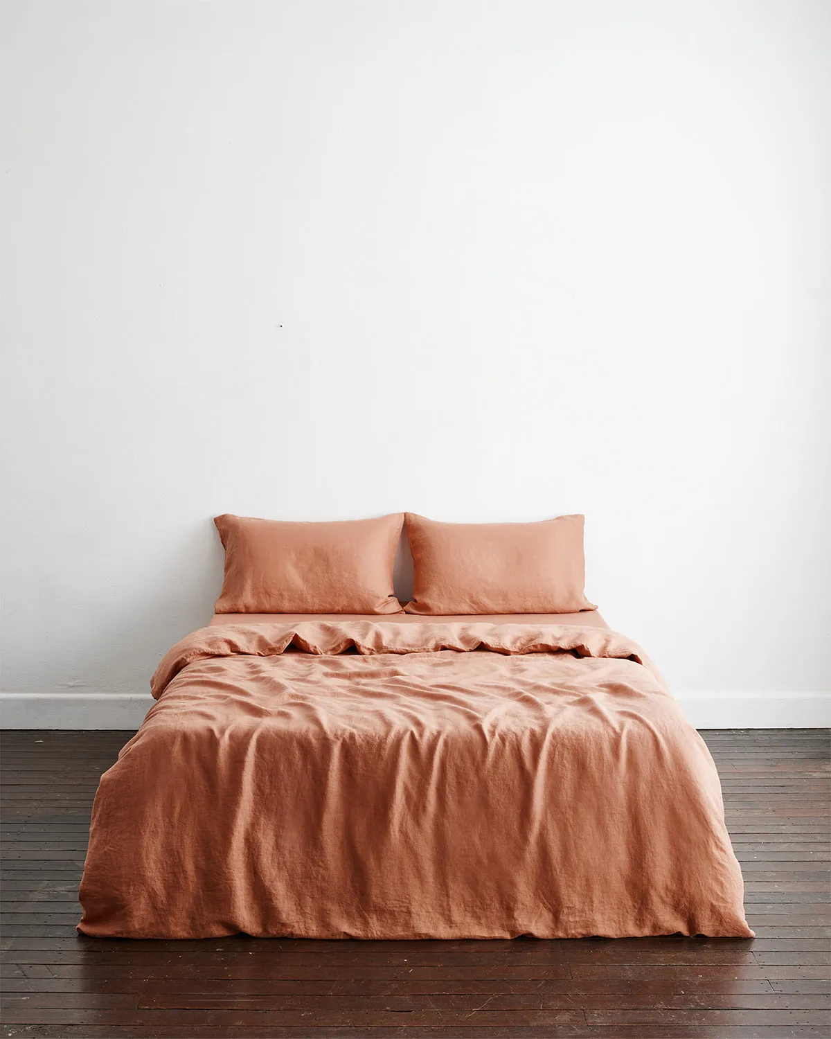 Hazelnut 100% French Flax Linen Bedding Set