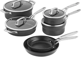 Henckels Motion 10pc Aluminum Hard Anodized Nonstick Cookware Set