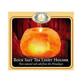 Himalayan Salt Tea Light Holder - 1 Candle