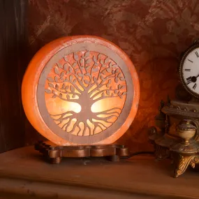 Himalayan Salt Tree Of Life Lamp 22cm