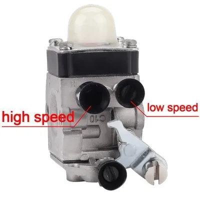 Hipa C1Q-S97A Carburetor Kit for Stihl FS55 FS 55 FC55 FS38 FS45 FS46 HL45 KM55 Engine 27.2cc Trimmer Weed Eater # C1Q-S186 C1Q-S187 C1Q-S53 C1Q-S291 4140-120-0619 4140-120-0612