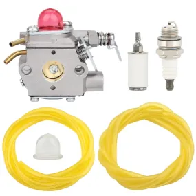 Hipa Carburetor Kit For Husqvarna Weed Eater PE550 GE21 Gas Edger Replaces # 530071634 530069654 WT-630