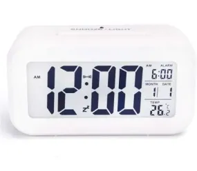 House Of Gifts Large Display Clock with Backlight (Wall/Table)